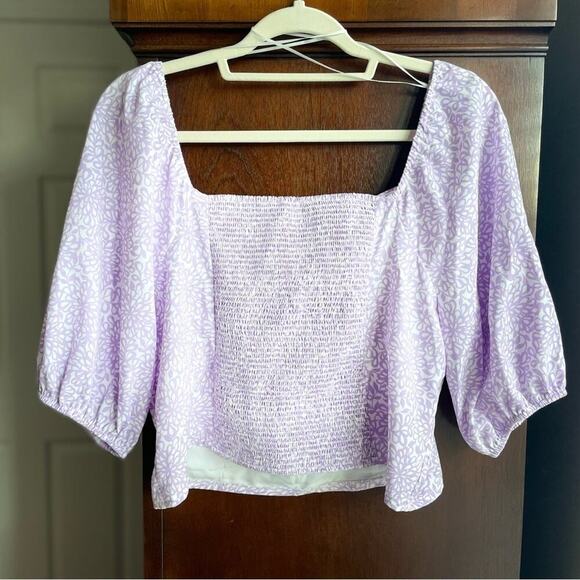 ✨ Riley & Rae ✨Sweatheart Neck Crop Top - Picture 7 of 12